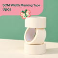 5cm美纹纸 PixieDots Wide Masking Tape 3-Pack – 2" x 66ft Wide Grid Tape for Large Fuse Bead Designs, Secure & Transfer PixieBeads Pixel Art, Compatible with PixieBeads Beads & Melting Beads