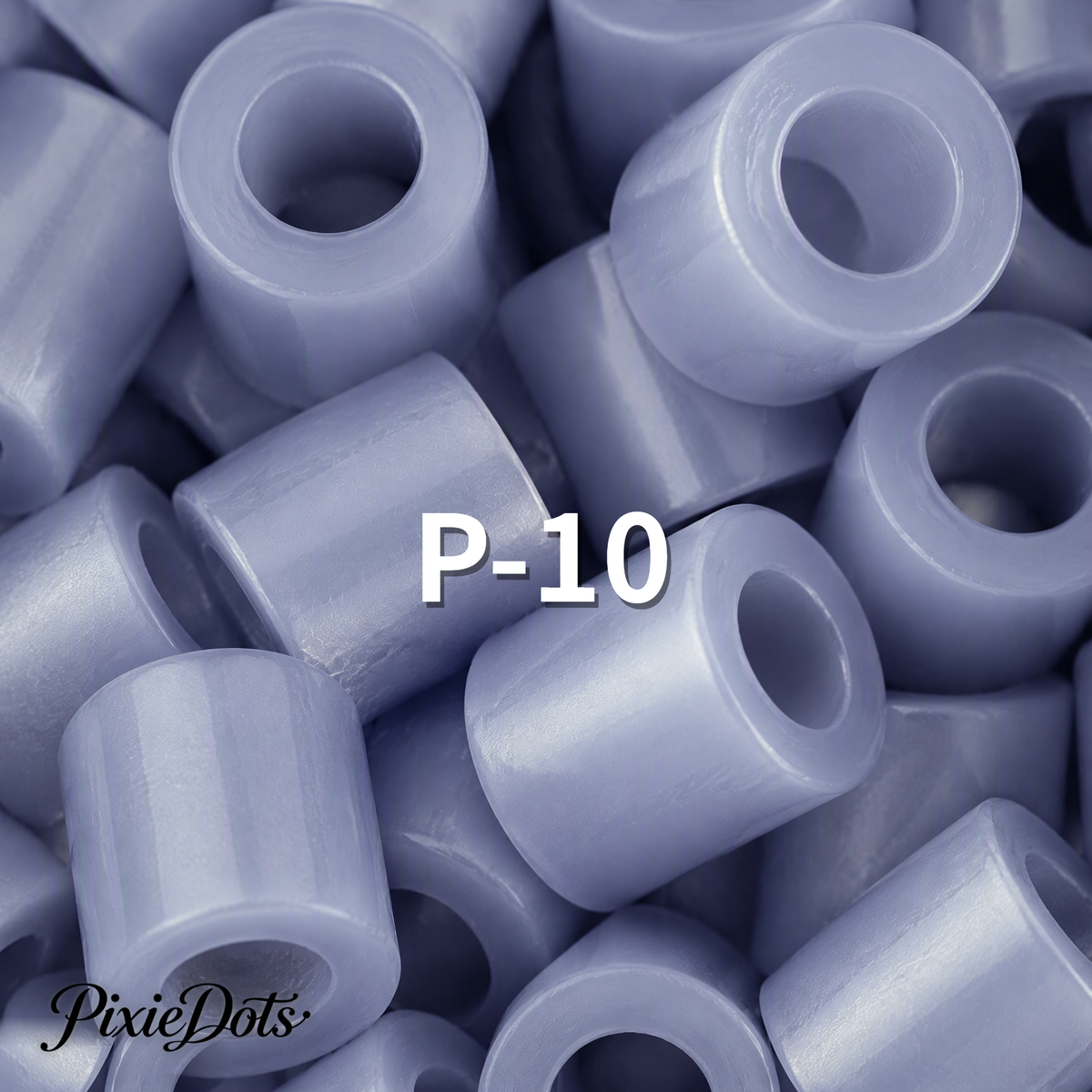 PixieDots Pure Pixels 1000ct Refill - Palette P (Pearlescent) 2.6mm Mini Fuse Beads | Fusible Beads Refill for Craft