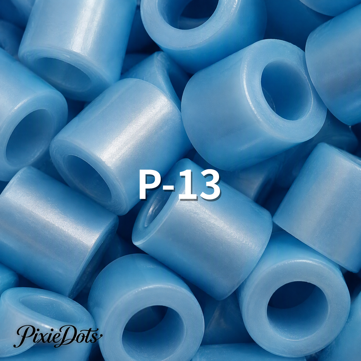 PixieDots Pure Pixels 1000ct Refill - Palette P (Pearlescent) 2.6mm Mini Fuse Beads | Fusible Beads Refill for Craft