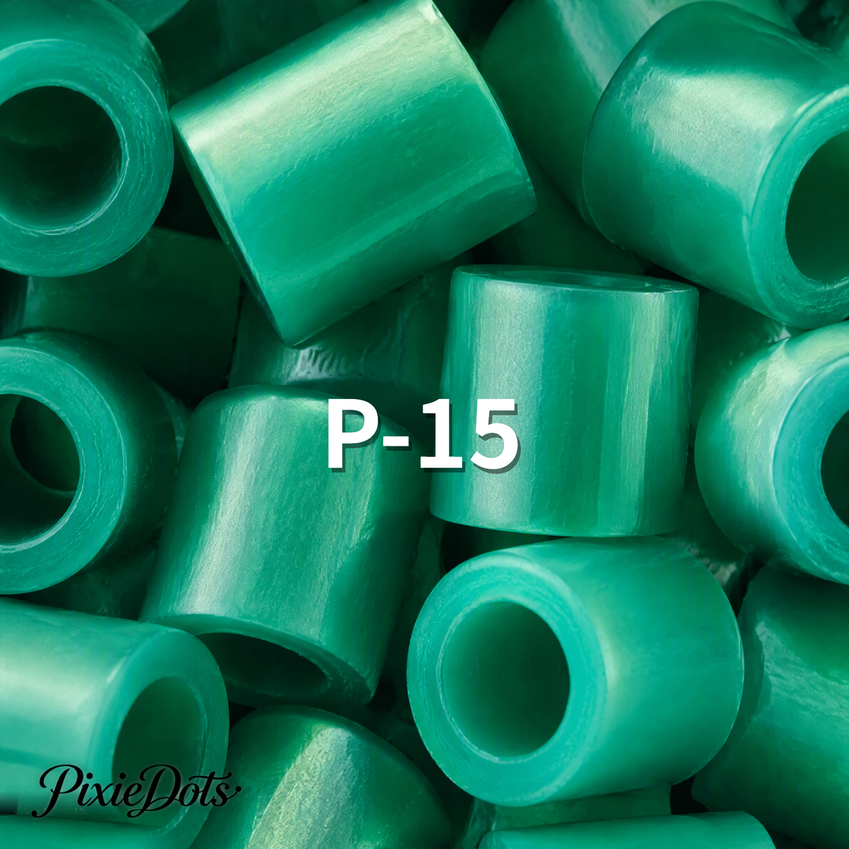 PixieDots Pure Pixels 1000ct Refill - Palette P (Pearlescent) 2.6mm Mini Fuse Beads | Fusible Beads Refill for Craft
