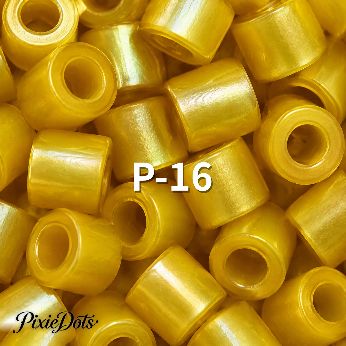 PixieDots Pure Pixels 1000ct Refill - Palette P (Pearlescent) 2.6mm Mini Fuse Beads | Fusible Beads Refill for Craft