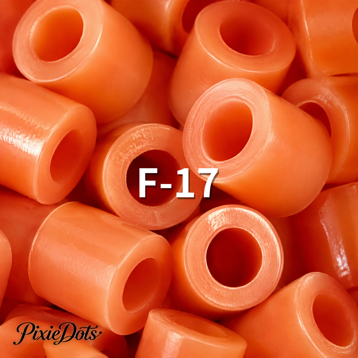 PixieDots Pure Pixels 1000ct Refill - Palette F (Warm Reds) 2.6mm Mini Fuse Beads | Fusible Beads Refill for Craft