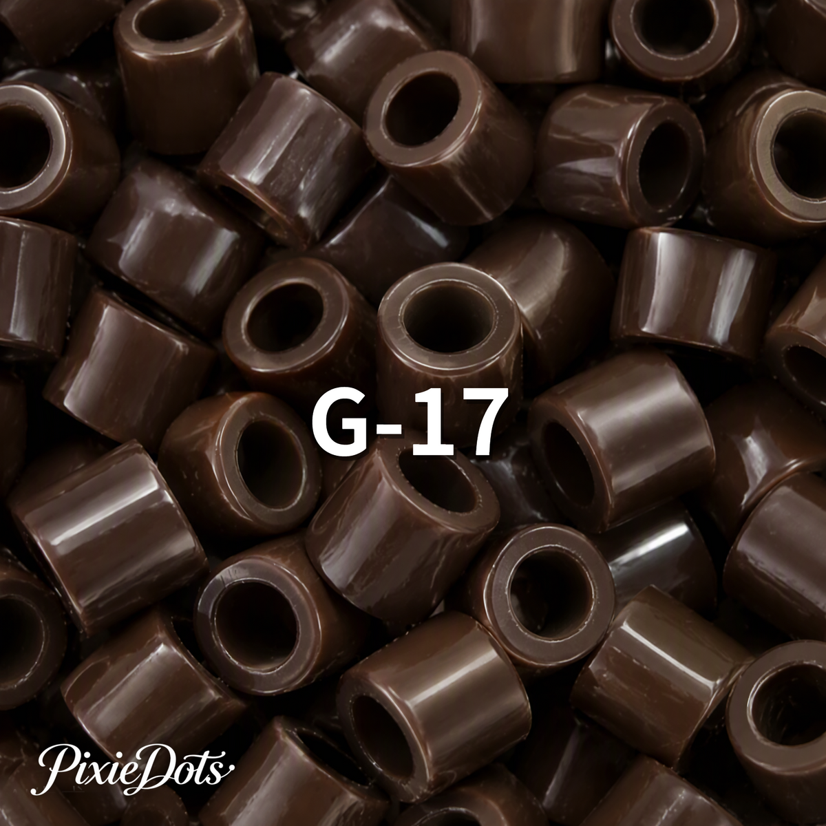 PixieDots Pure Pixels 1000ct Refill - Palette G (Earth Tones) 2.6mm Mini Fuse Beads