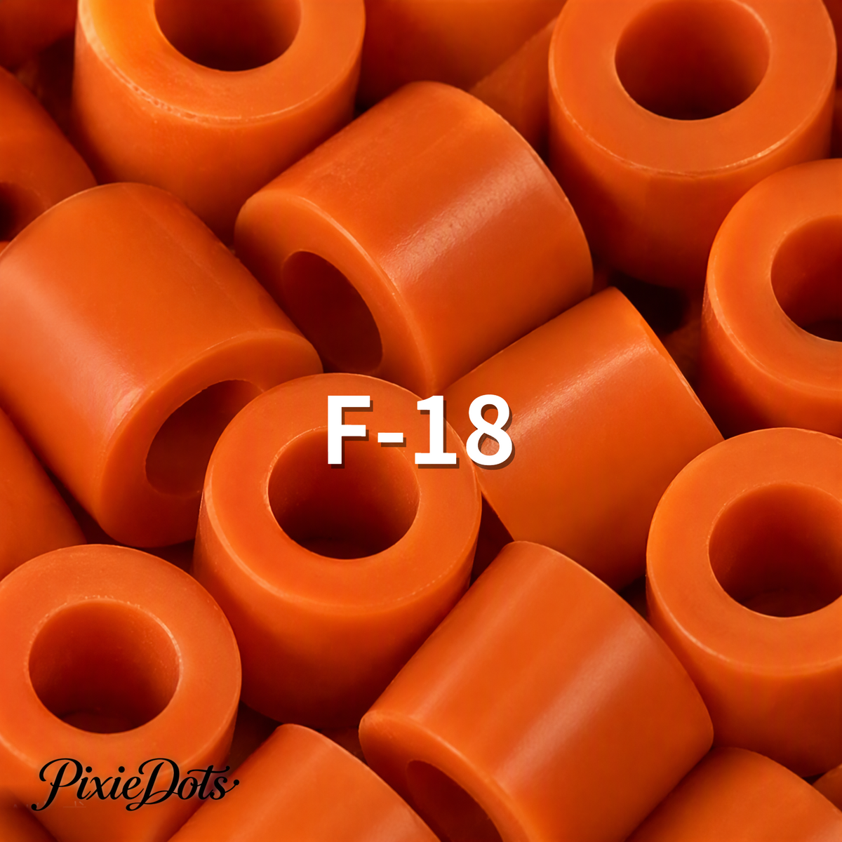 PixieDots Pure Pixels 1000ct Refill - Palette F (Warm Reds) 2.6mm Mini Fuse Beads | Fusible Beads Refill for Craft