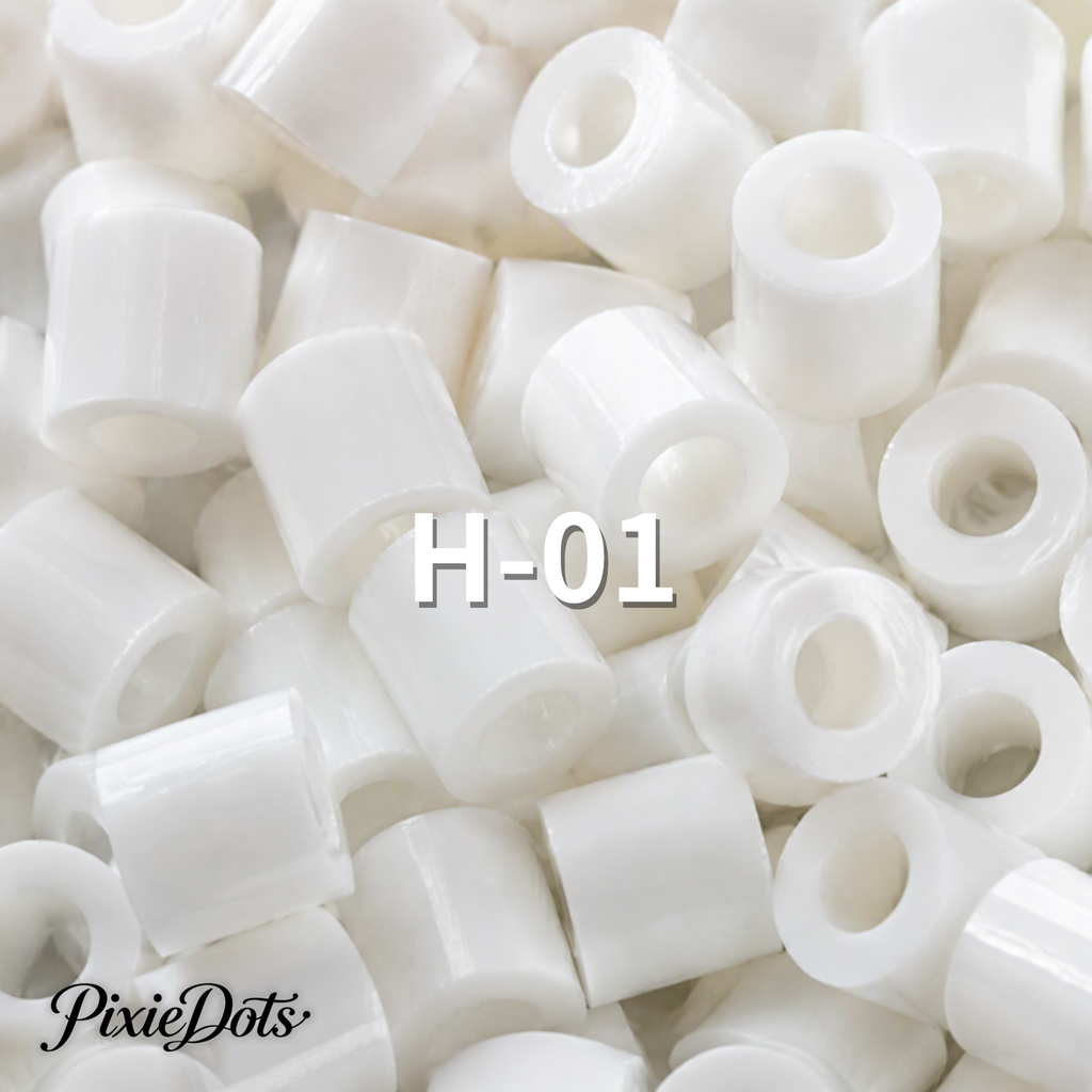 PixieDots 5000 pcs Emergency Refill Beads 2.6mm Fuse Beads, PixieBeads Single-Color Bulk Refill Melty Beads, Mini Fuse Beads for Pixel Art