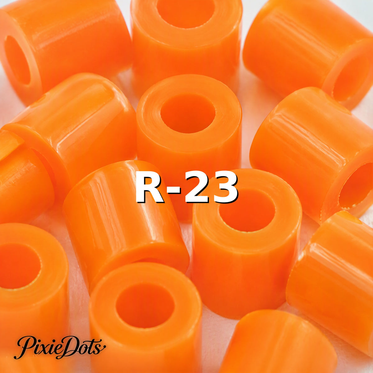 PixieDots Pure Pixels 1000ct Refill - Palette R (Transparent) 2.6mm Mini Fuse Beads | Fusible Beads Refill for Craft