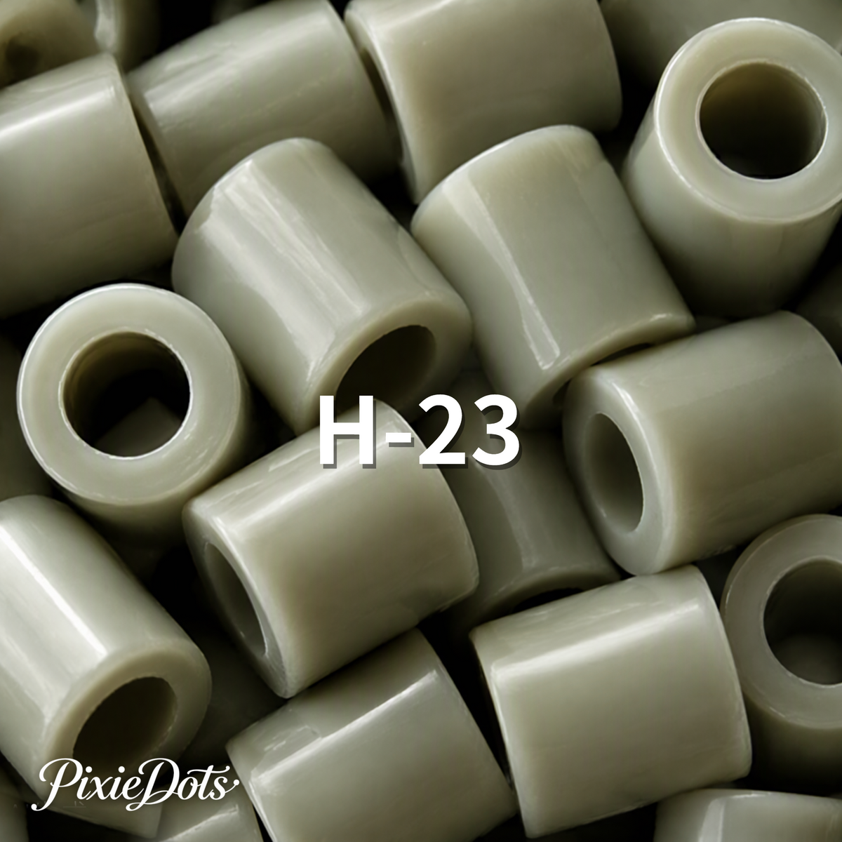 PixieDots Pure Pixels 1000ct Refill - Palette H (Neutral Basics) 2.6mm Mini Fuse Beads | Fusible Beads Refill for Craft