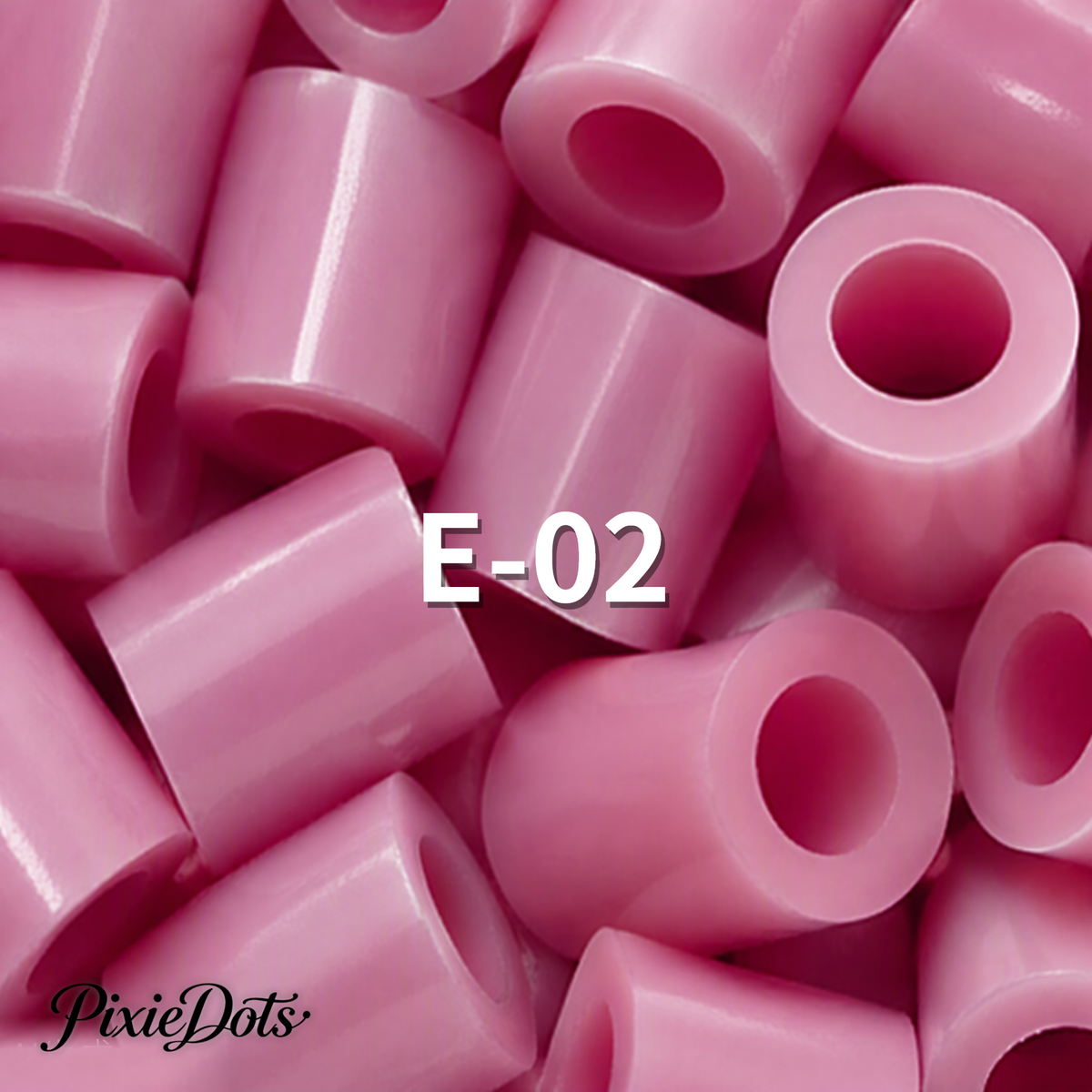 PixieDots Pure Pixels 1000ct Refill - Palette E (Rose Garden) 2.6mm Mini Fuse Beads | Fusible Beads Refill for Craft