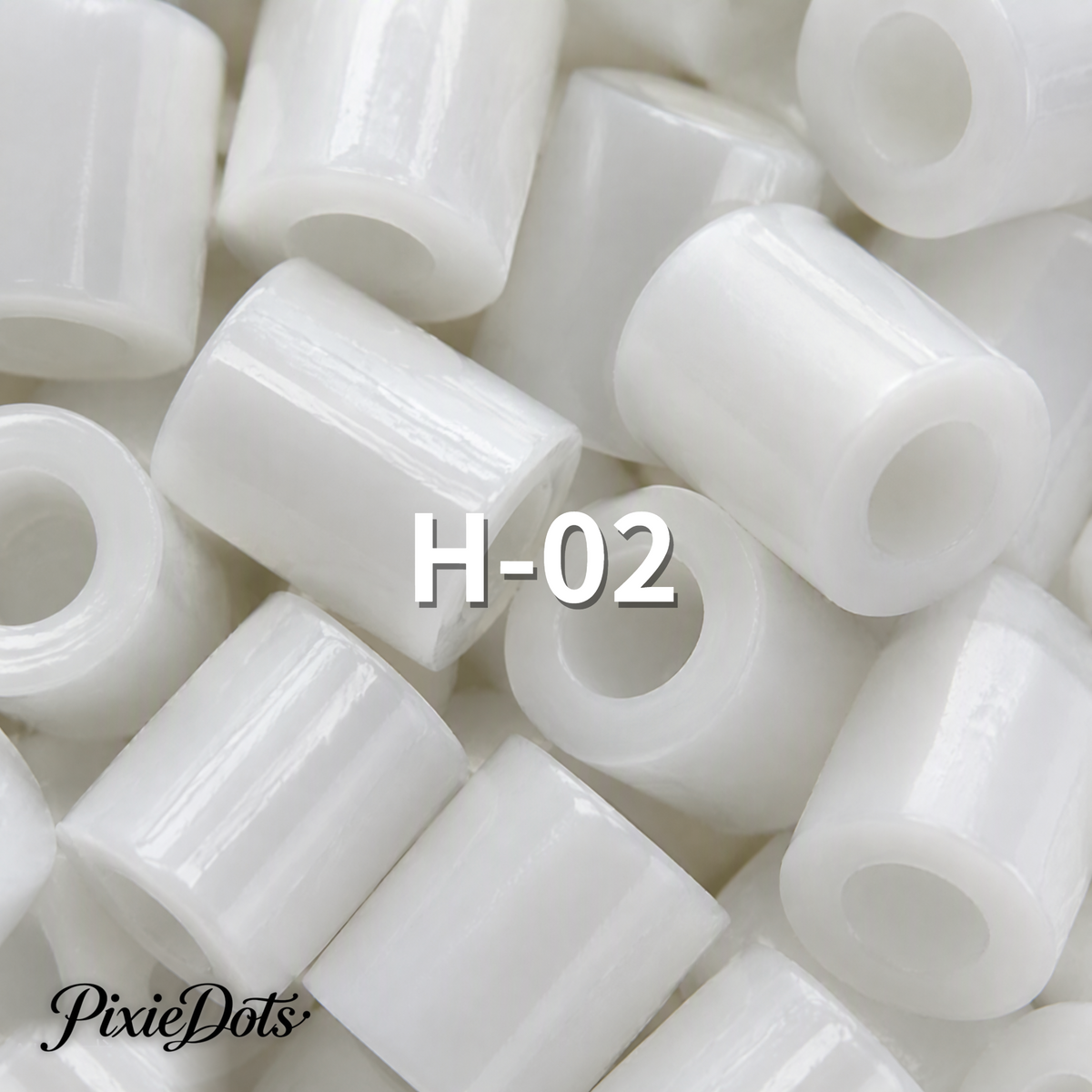 PixieDots Pure Pixels 1000ct Refill - Palette H (Neutral Basics) 2.6mm Mini Fuse Beads | Fusible Beads Refill for Craft
