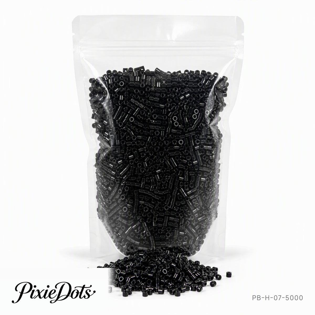 案例--PixieDot 5000 pcs  Emergency Refill Beads 2.6mm Fuse Beads, PixieBeads Single-Color Bulk Refill Melty Beads, Mini Fuse Beads for Pixel Art