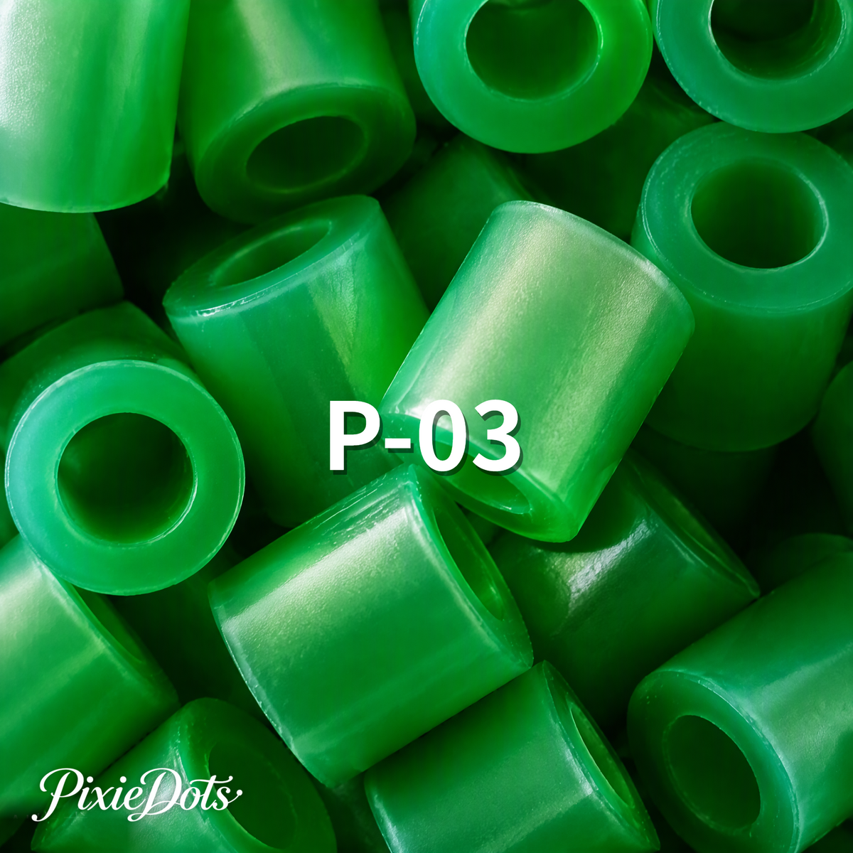 PixieDots Pure Pixels 1000ct Refill - Palette P (Pearlescent) 2.6mm Mini Fuse Beads | Fusible Beads Refill for Craft