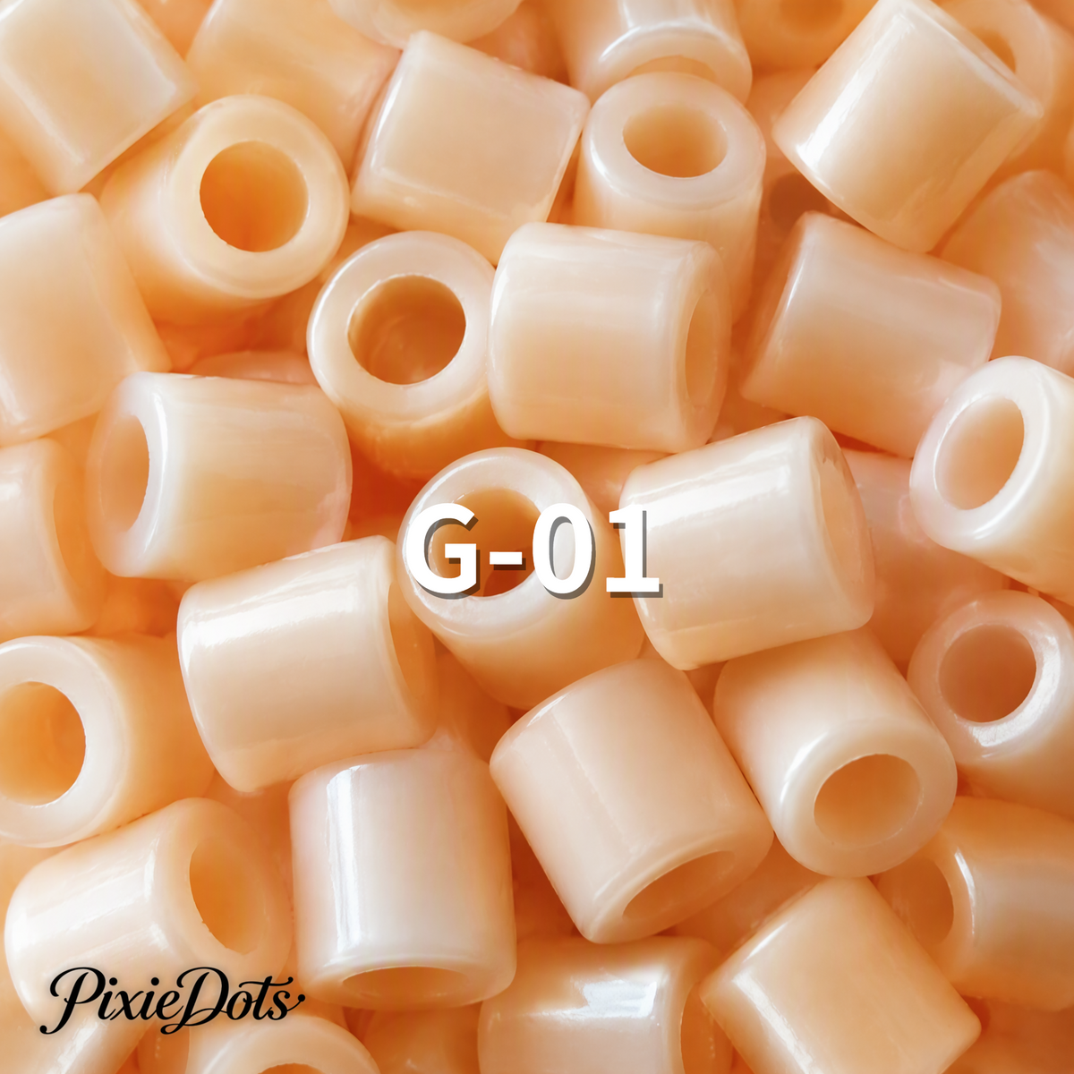 PixieDots 5000 pcs Emergency Refill Beads 2.6mm Fuse Beads, PixieBeads Single-Color Bulk Refill Melty Beads, Mini Fuse Beads for Pixel Art
