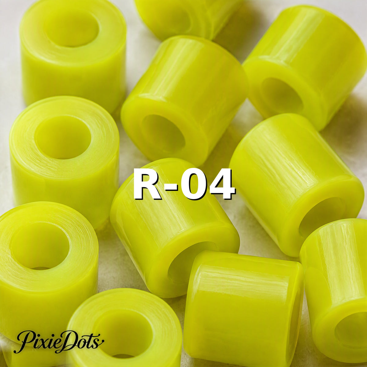 PixieDots Pure Pixels 1000ct Refill - Palette R (Transparent) 2.6mm Mini Fuse Beads | Fusible Beads Refill for Craft