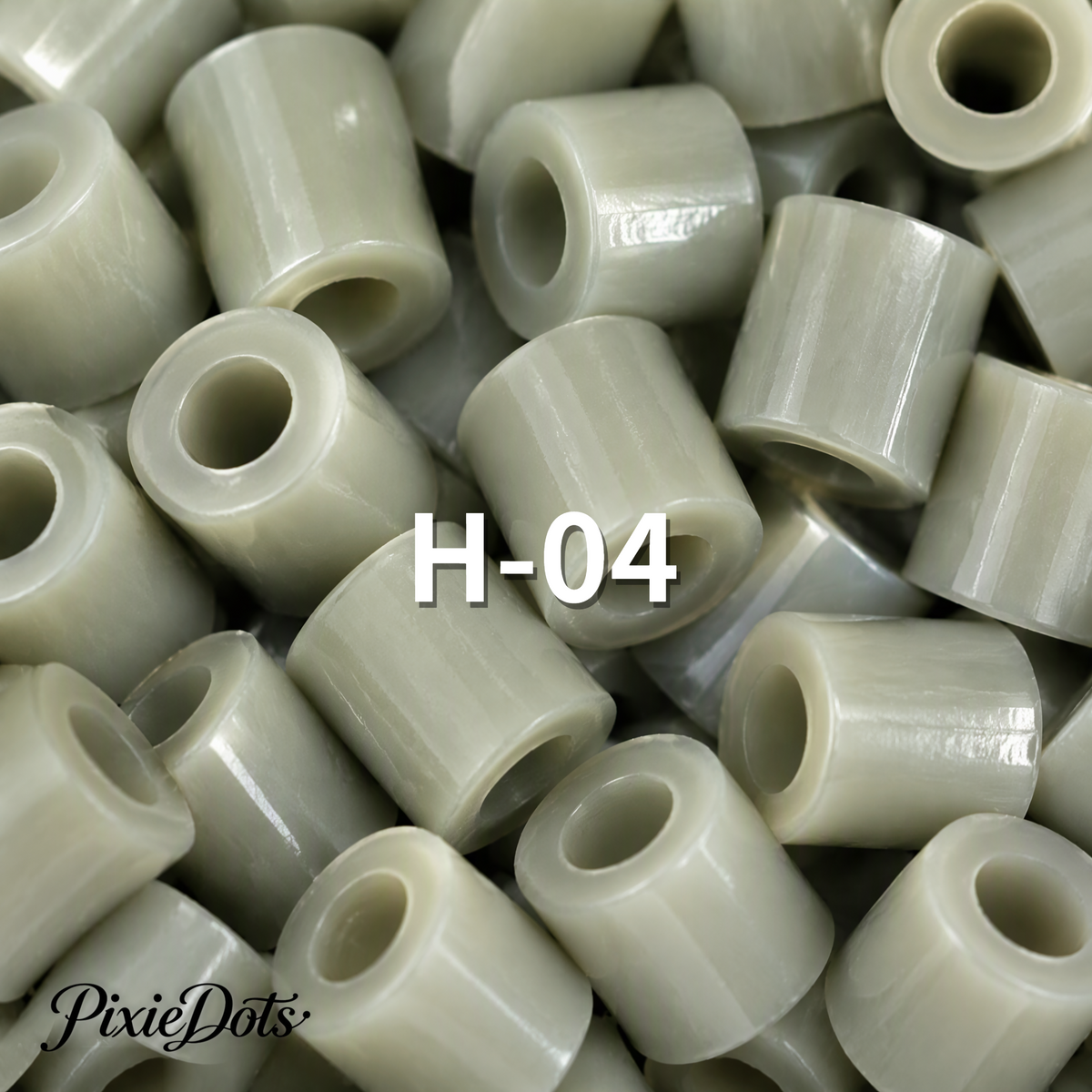 PixieDots Pure Pixels 1000ct Refill - Palette H (Neutral Basics) 2.6mm Mini Fuse Beads | Fusible Beads Refill for Craft