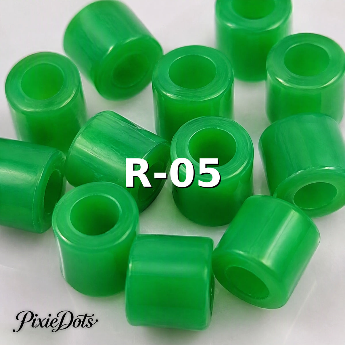 PixieDots Pure Pixels 1000ct Refill - Palette R (Transparent) 2.6mm Mini Fuse Beads | Fusible Beads Refill for Craft