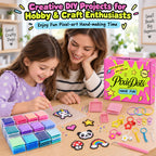 PixieDots 221 Colors 2.6mm Fuse Beads Ultimate Creative  Kit,  273 pcs Full Set with Storage Bag, Pixel Art Craft Kits for Adults, Teens, Holiday Gifts
