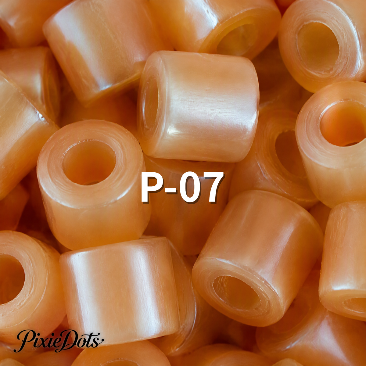 PixieDots Pure Pixels 1000ct Refill - Palette P (Pearlescent) 2.6mm Mini Fuse Beads | Fusible Beads Refill for Craft