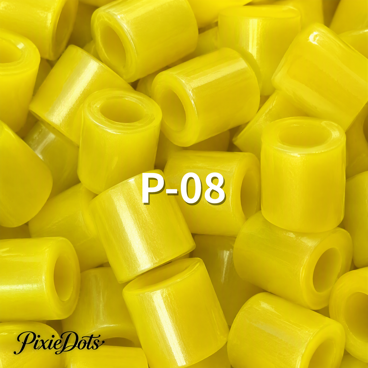 PixieDots Pure Pixels 1000ct Refill - Palette P (Pearlescent) 2.6mm Mini Fuse Beads | Fusible Beads Refill for Craft