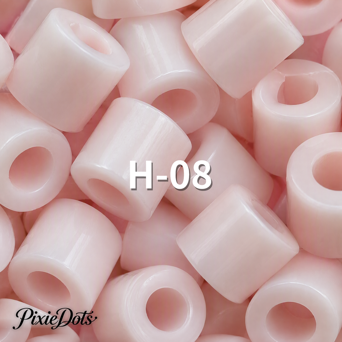 PixieDots Pure Pixels 1000ct Refill - Palette H (Neutral Basics) 2.6mm Mini Fuse Beads | Fusible Beads Refill for Craft