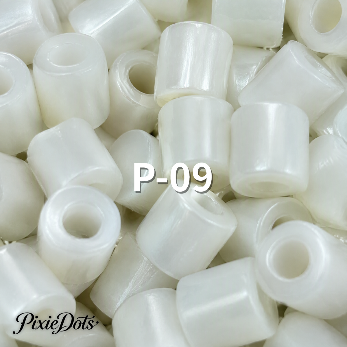 PixieDots Pure Pixels 1000ct Refill - Palette P (Pearlescent) 2.6mm Mini Fuse Beads | Fusible Beads Refill for Craft