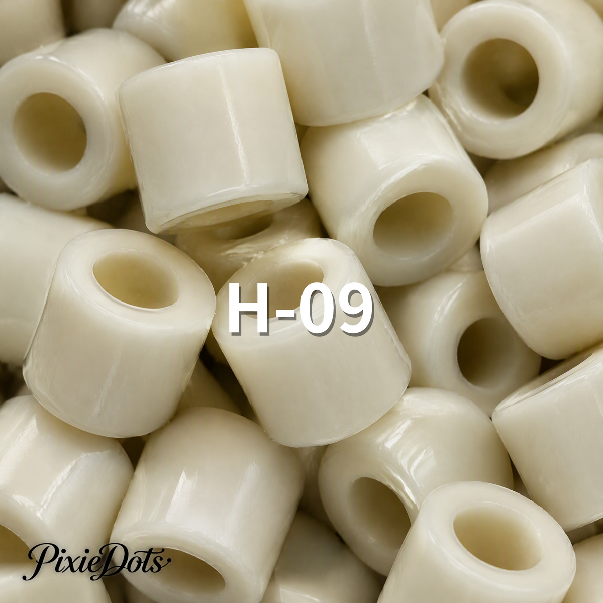 PixieDots Pure Pixels 1000ct Refill - Palette H (Neutral Basics) 2.6mm Mini Fuse Beads | Fusible Beads Refill for Craft