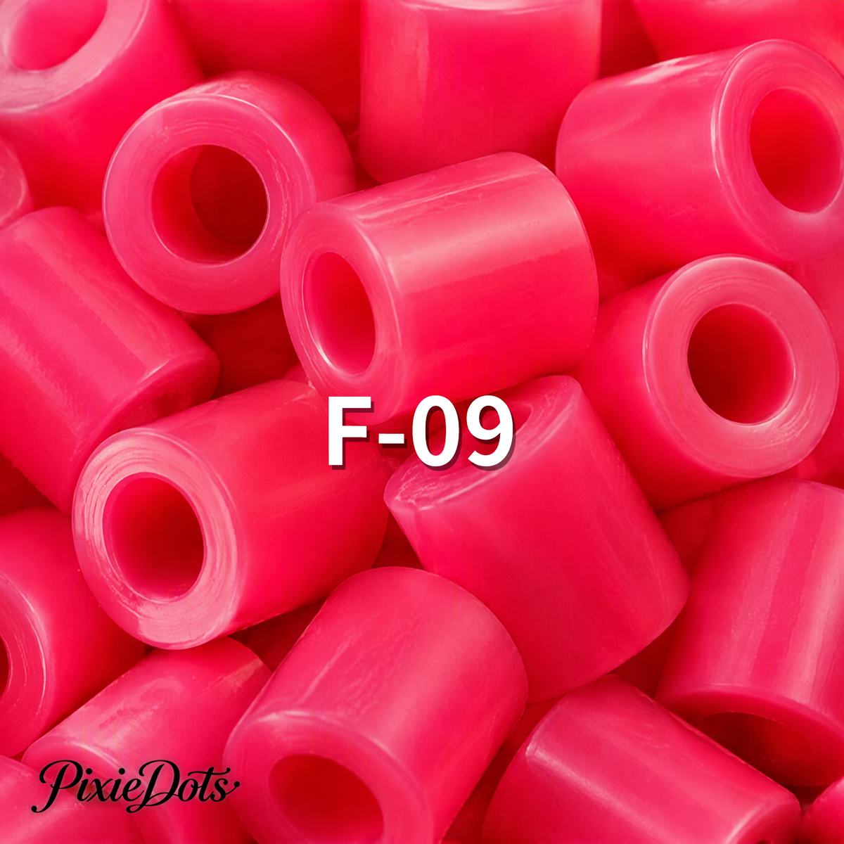 PixieDots Pure Pixels 1000ct Refill - Palette F (Warm Reds) 2.6mm Mini Fuse Beads | Fusible Beads Refill for Craft