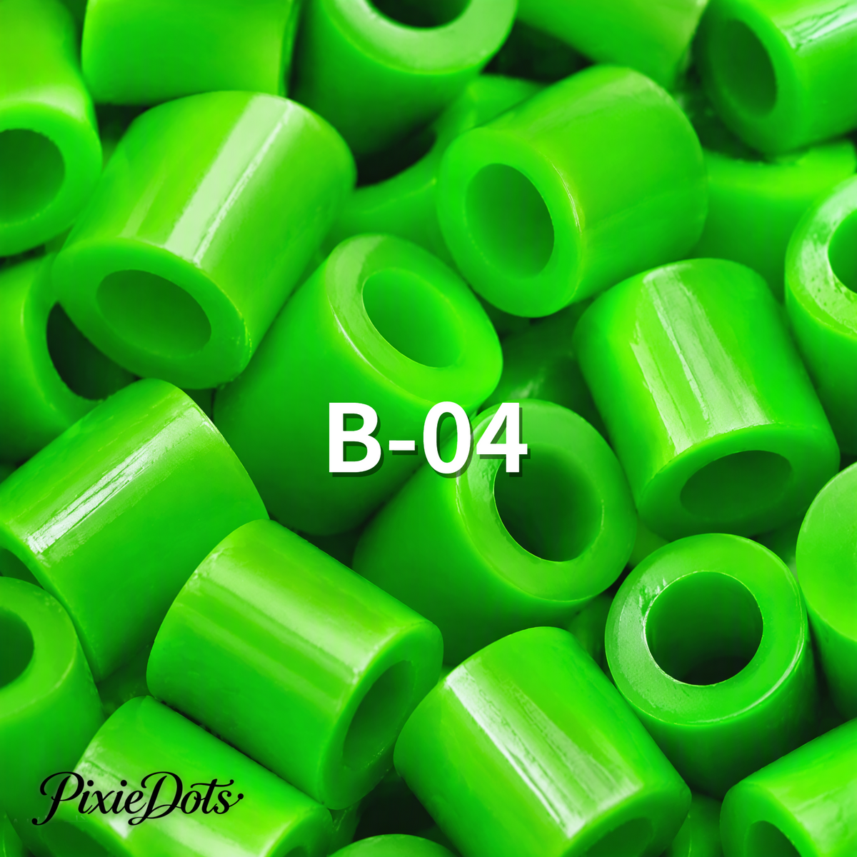 PixieDots Pure Pixels 1000ct Refill - Palette B (Forest Greens) 2.6mm Mini Fuse Beads | Fusible Beads Refill for Craft