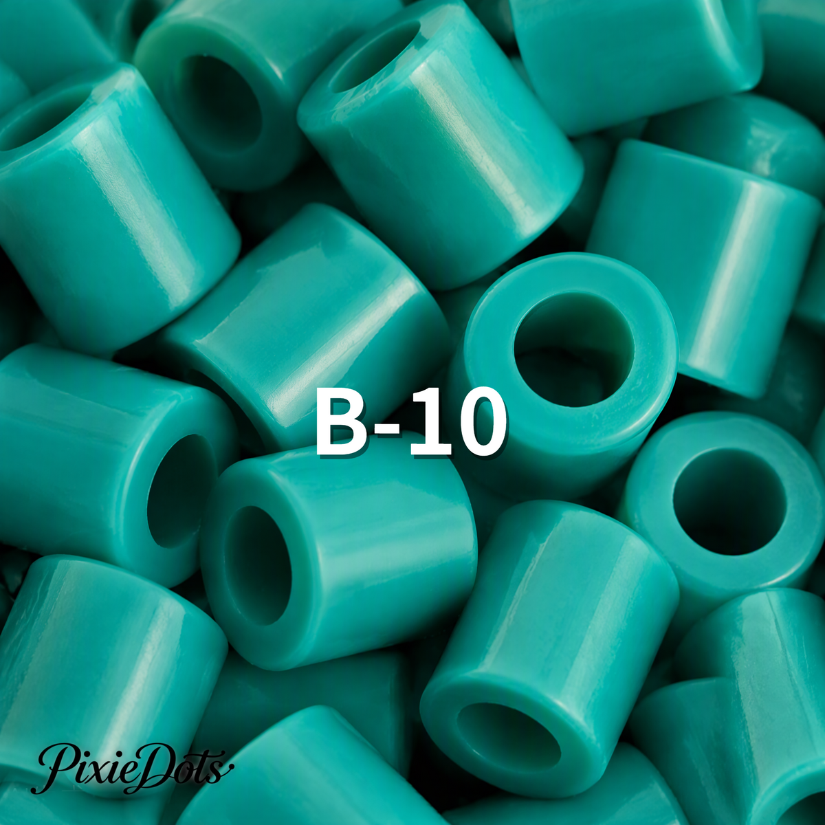 PixieDots Pure Pixels 1000ct Refill - Palette B (Forest Greens) 2.6mm Mini Fuse Beads | Fusible Beads Refill for Craft