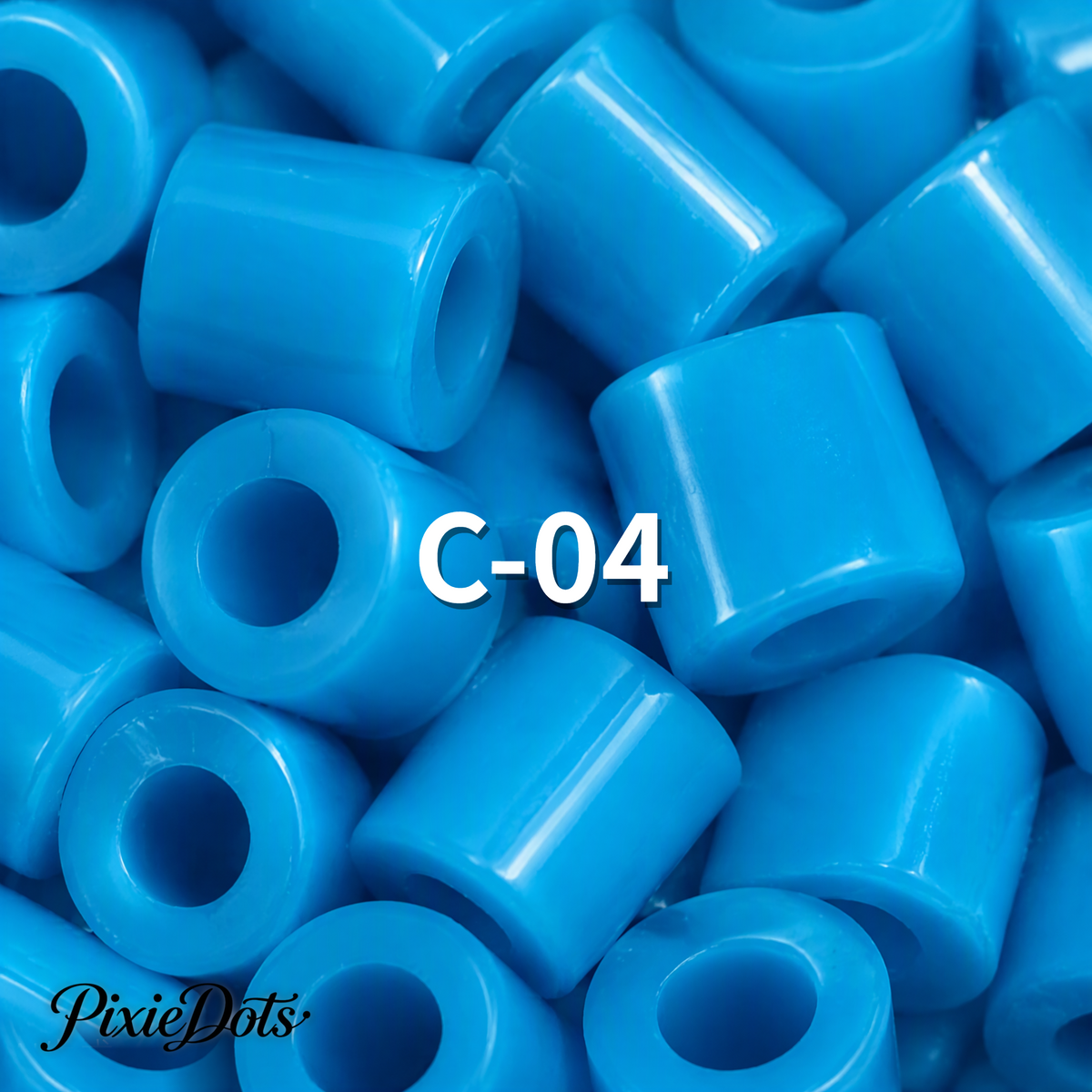 PixieDots Pure Pixels 1000ct Refill - Palette C (Ocean Blues) 2.6mm Mini Fuse Beads | Fusible Beads Refill for Craft