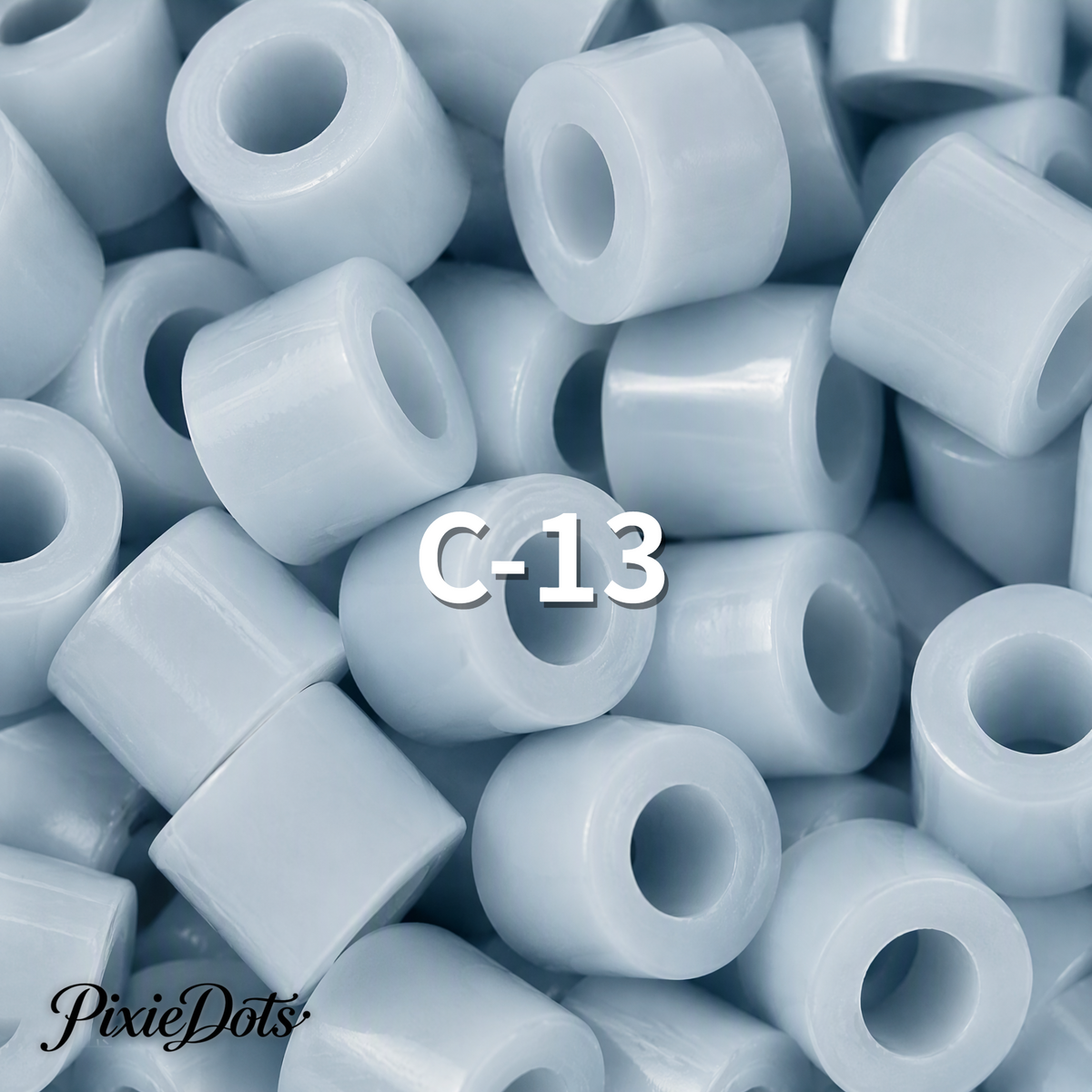 PixieDots Pure Pixels 1000ct Refill - Palette C (Ocean Blues) 2.6mm Mini Fuse Beads | Fusible Beads Refill for Craft