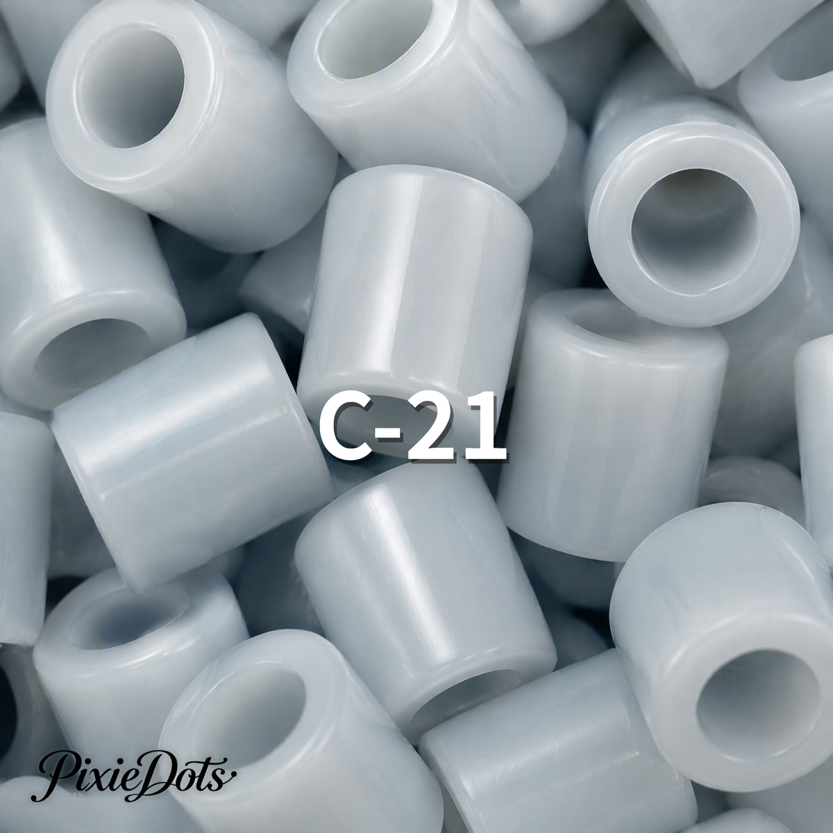 PixieDots Pure Pixels 1000ct Refill - Palette C (Ocean Blues) 2.6mm Mini Fuse Beads | Fusible Beads Refill for Craft