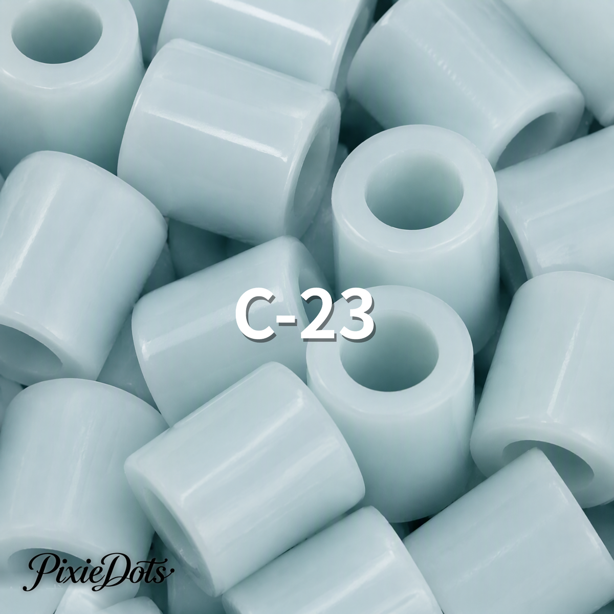 PixieDots Pure Pixels 1000ct Refill - Palette C (Ocean Blues) 2.6mm Mini Fuse Beads | Fusible Beads Refill for Craft