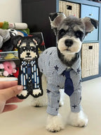 Custom Fuse Bead Portrait - Personalized Handmade Pixel Art from Your Photo (Free Keychain Included)