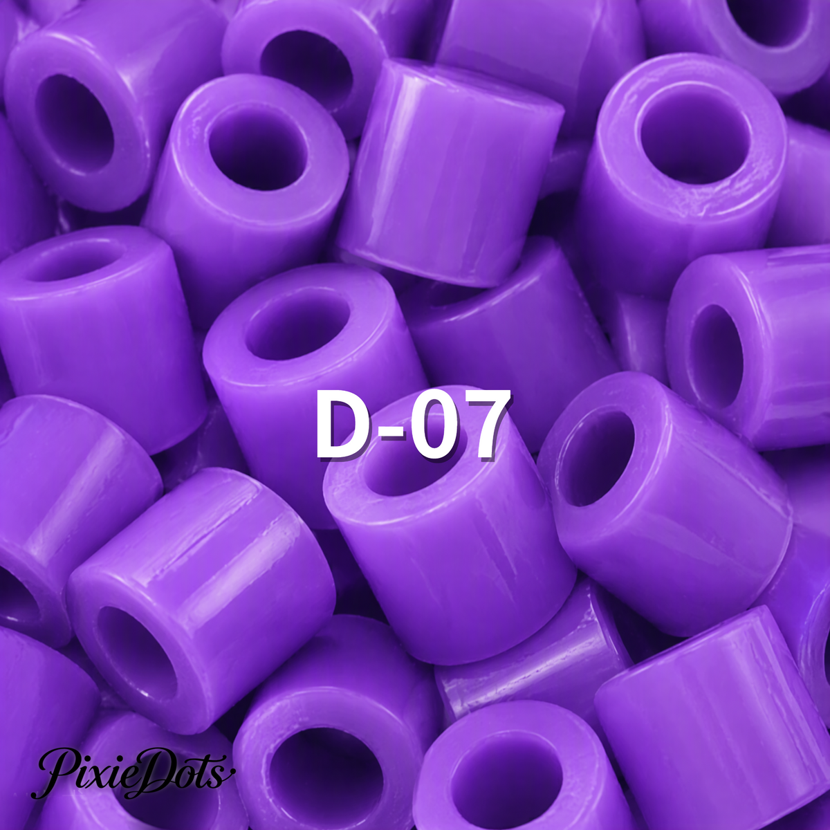 PixieDots Pure Pixels 1000ct Refill - Palette D (Twilight Purples) 2.6mm Mini Fuse Beads | Fusible Beads Refill for Craft