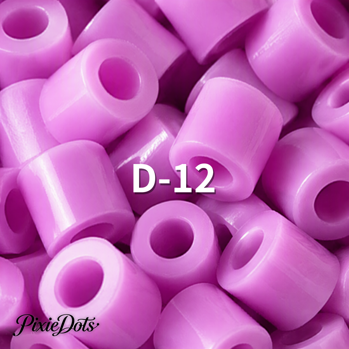 PixieDots Pure Pixels 1000ct Refill - Palette D (Twilight Purples) 2.6mm Mini Fuse Beads | Fusible Beads Refill for Craft