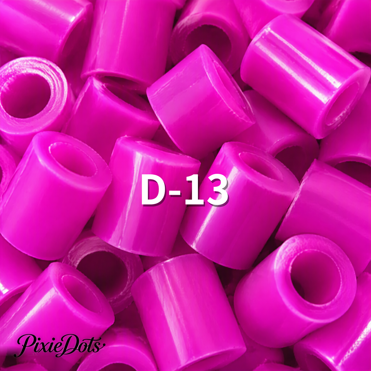 PixieDots Pure Pixels 1000ct Refill - Palette D (Twilight Purples) 2.6mm Mini Fuse Beads | Fusible Beads Refill for Craft