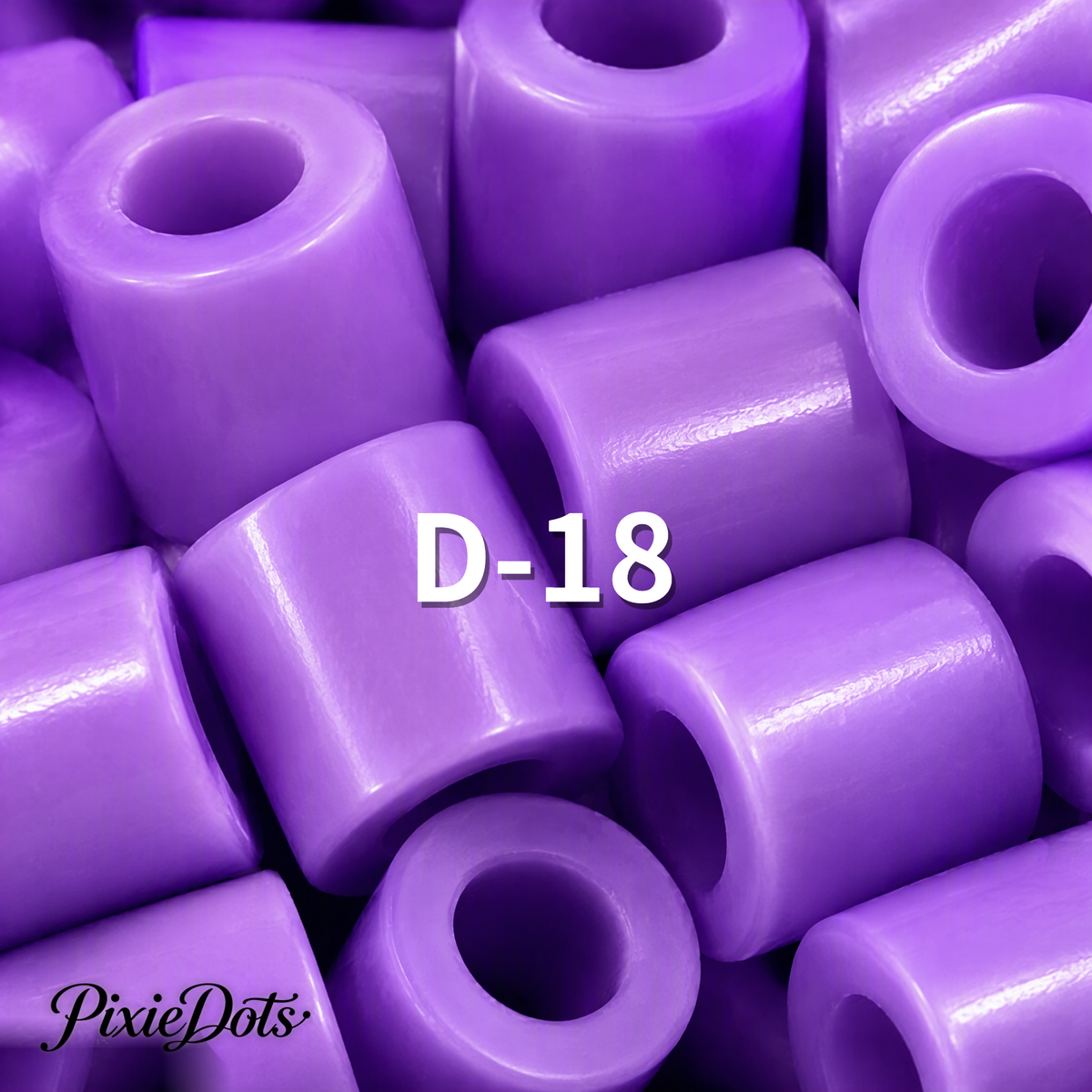 PixieDots Pure Pixels 1000ct Refill - Palette D (Twilight Purples) 2.6mm Mini Fuse Beads | Fusible Beads Refill for Craft