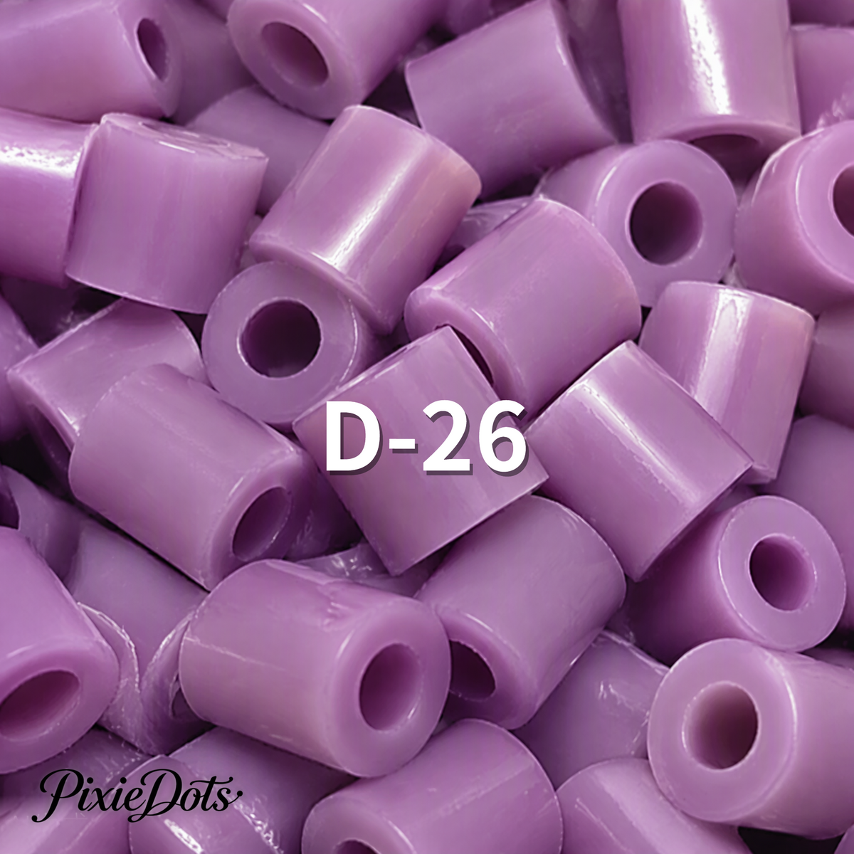 PixieDots Pure Pixels 1000ct Refill - Palette D (Twilight Purples) 2.6mm Mini Fuse Beads | Fusible Beads Refill for Craft