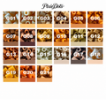 PixieDots Pure Pixels 1000ct Refill - Palette G (Earth Tones) 2.6mm Mini Fuse Beads