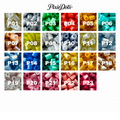 PixieDots Pure Pixels 1000ct Refill - Palette P (Pearlescent) 2.6mm Mini Fuse Beads | Fusible Beads Refill for Craft